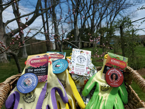 Vibrant Green Weeding Glove